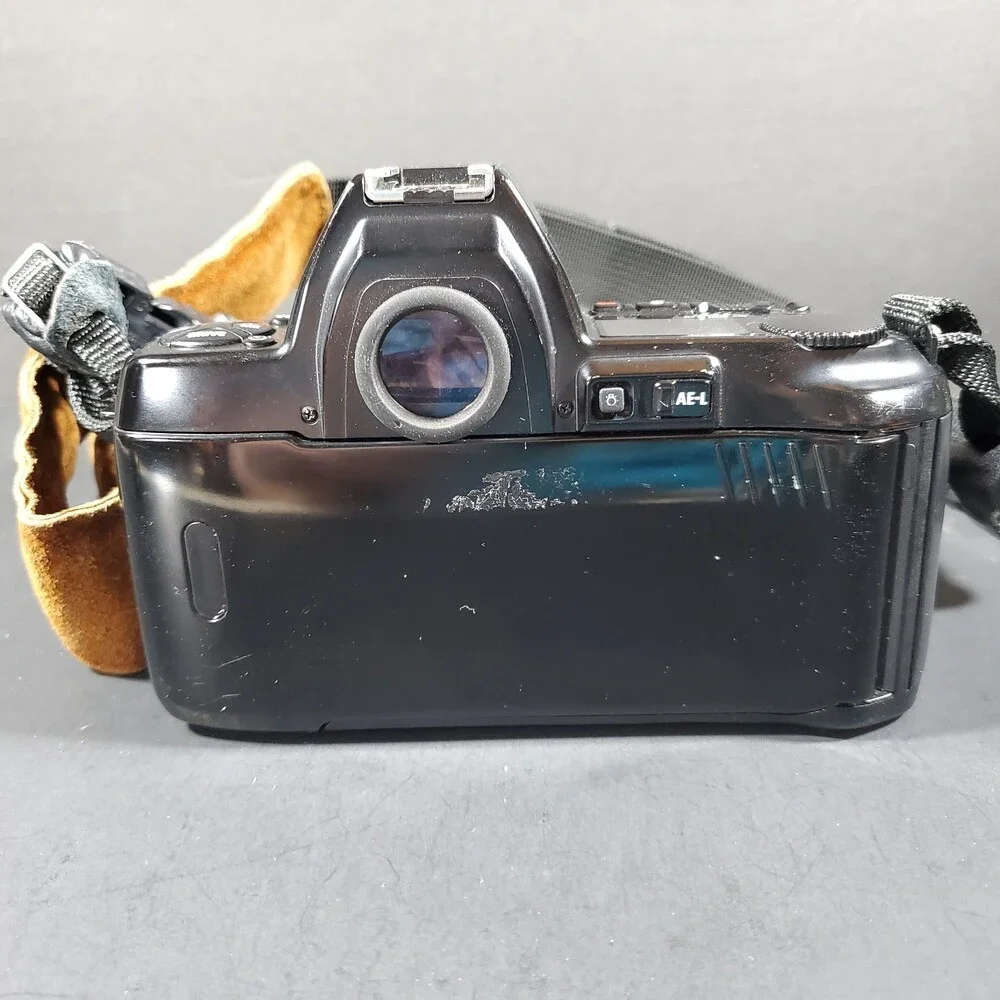 Vtg Nikon AF N8008 35mm SLR Film Camera, AF Nikkor 28-85mm Lens, Tested Working